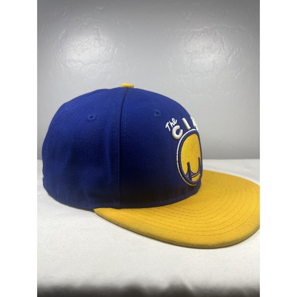 Snap Back Hat Golden State Warriors The City Hardwood Classic New Era 9FIFTY Cap - Picture 3 of 16